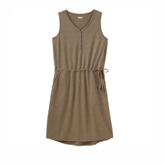 Duluth Trading To 'n' Flow Jersey Sleeveless Dress - Picture 1 of 13